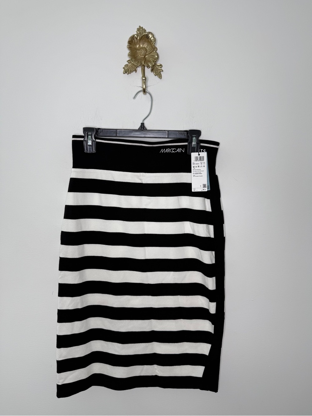 Marc Cain Sports Striped Knit Skirt N3 38